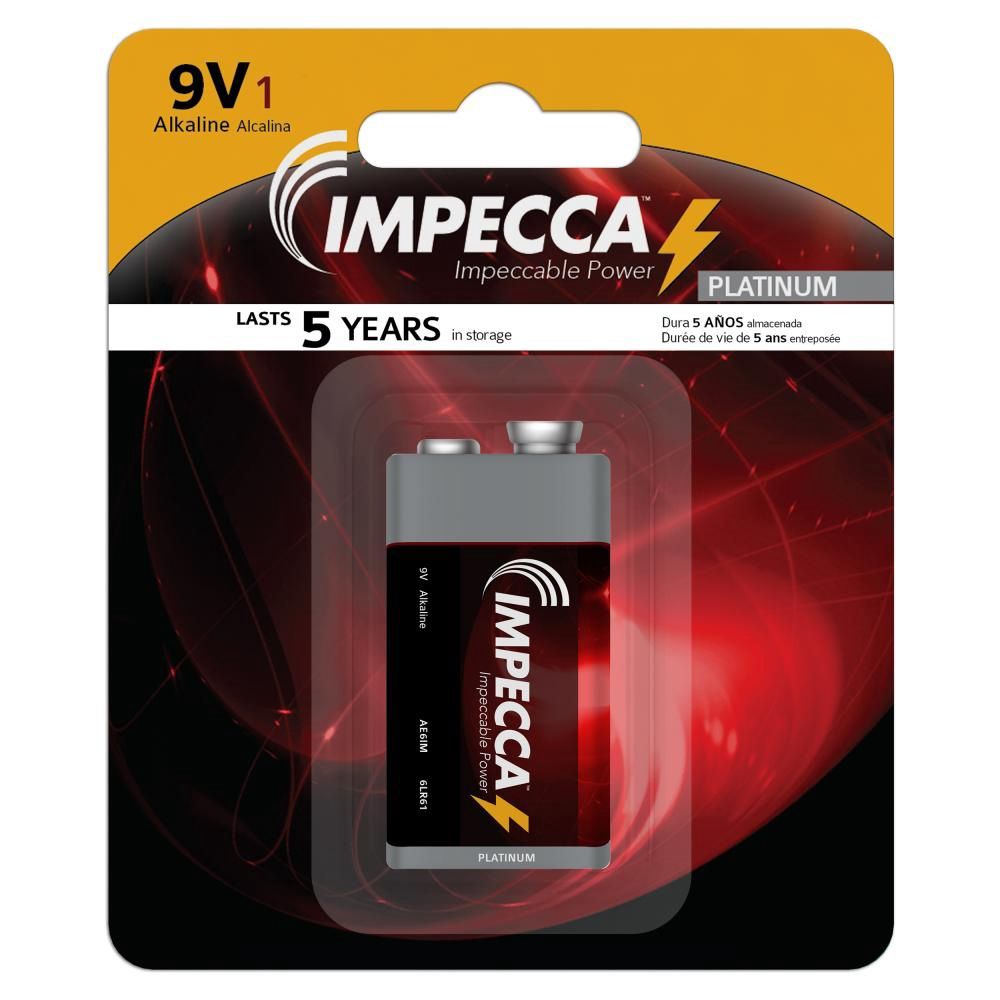 IMP9V - ALKALINE 9-VOLT 1-PACK, 6LR61-1B