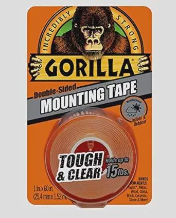 6065003 - 1”X 60” Clear Mounting Tape 15lbs