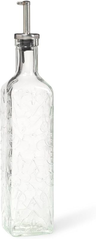 5078600 - Tall Embossed 16-Oz. Oil Bottle