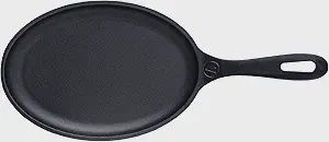 SKL-218 - 16”X7” Fajita Seasoned Cast Iron Skillet