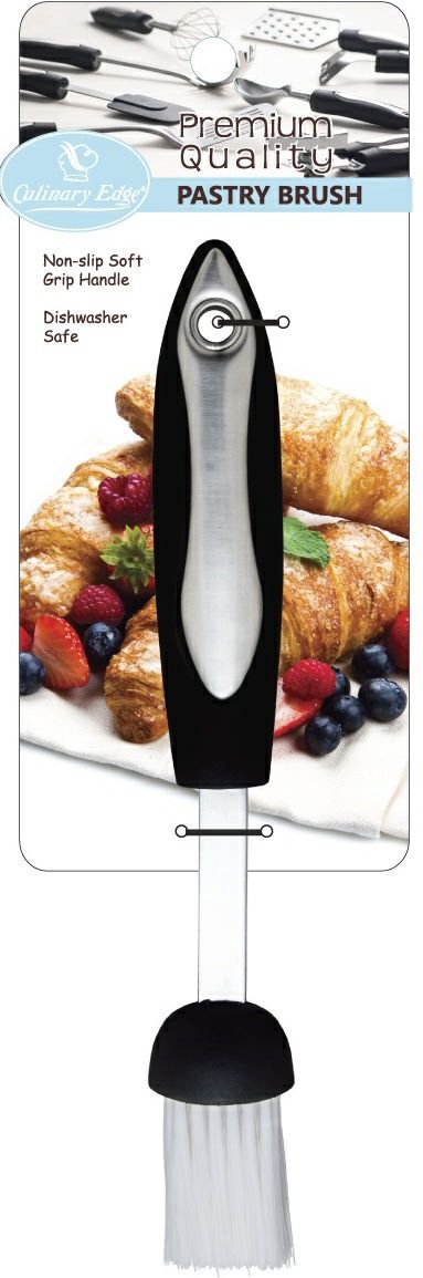 41014-FNT - Pastry Brush  S/S - Dishwasher Safe