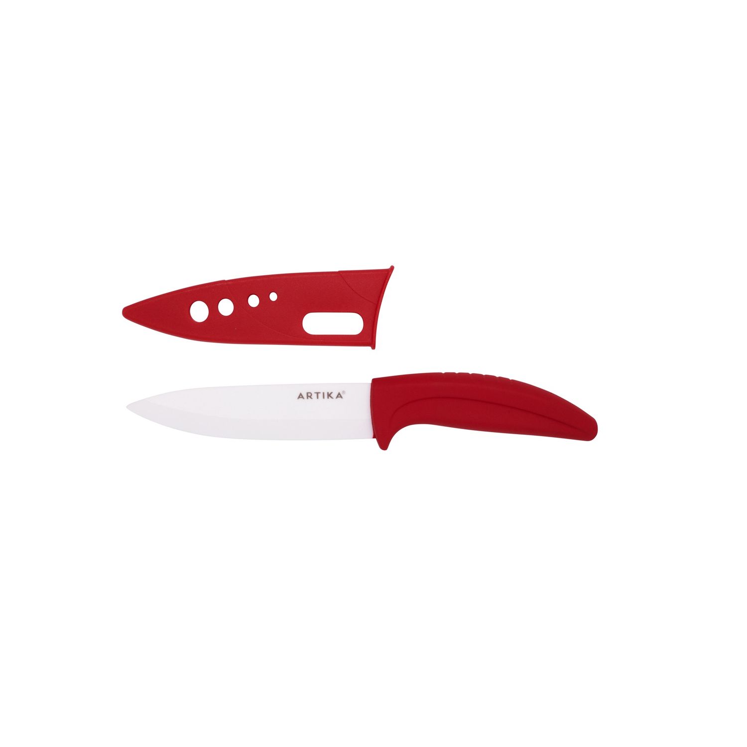 30015 - Ceramic, Paring Knife, Straight Blade, Spear Tip,