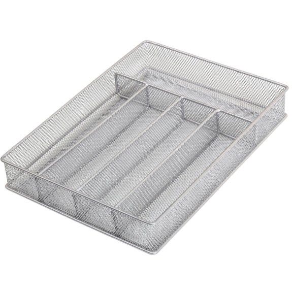 1133 - Cutlery Tray Mesh Small Silver