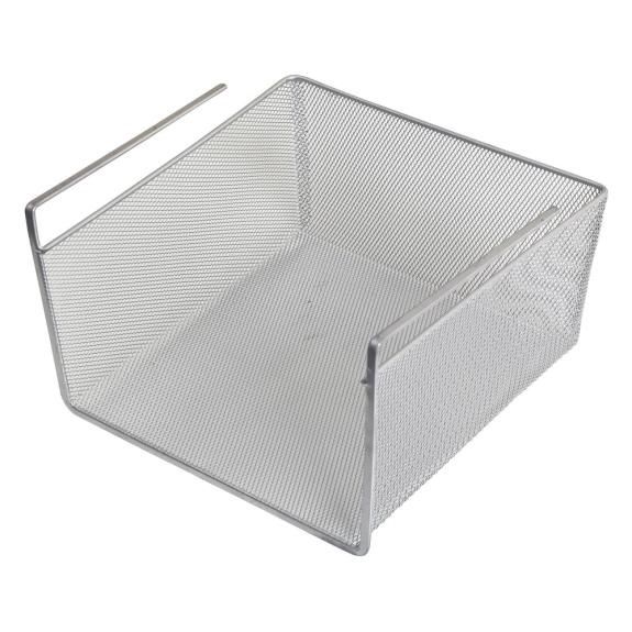 1614 - Undershelf Basket Silver