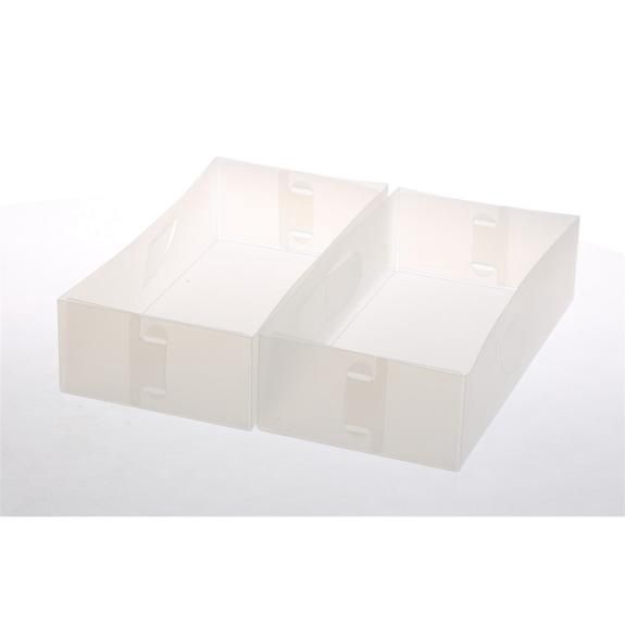 2185 - Medium Plastic Drawer Organizer Set of 2