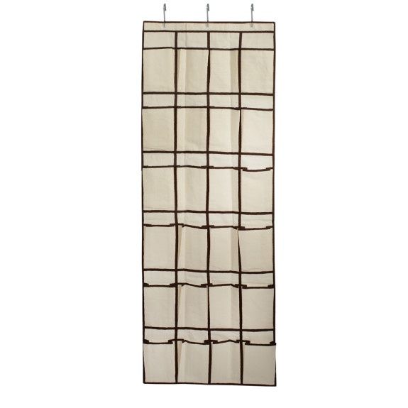 2207 - 24 Pocket Over The Door Shoe Organizer