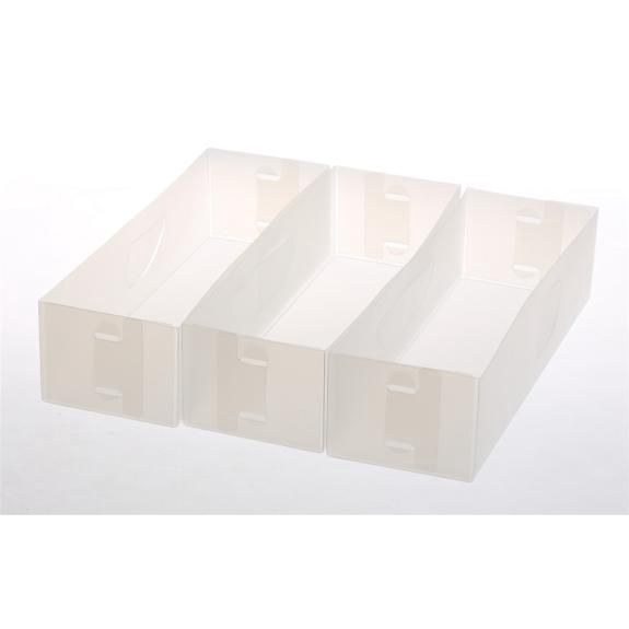 2184 - Small Plastic Drawer Organizer Set of 3