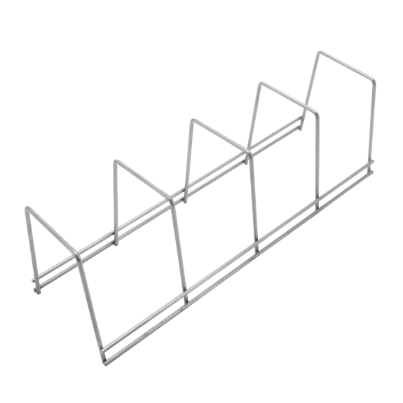 2551 - 4-Section Plate Rack(white)