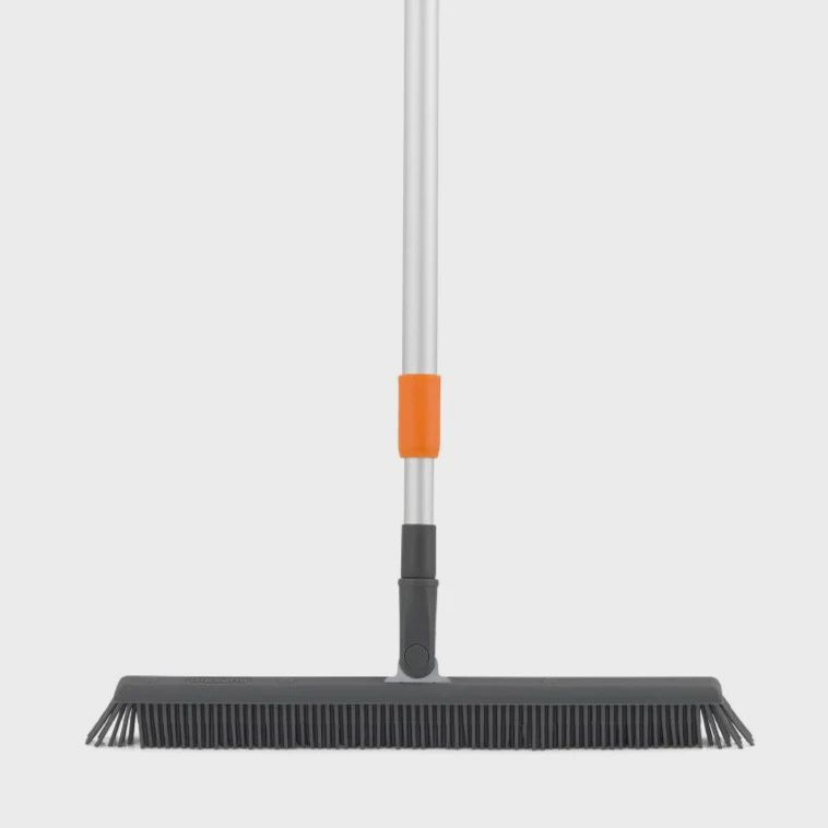 1281 - Superio 16&quot; Slim Silicone Broom with telescoping handle