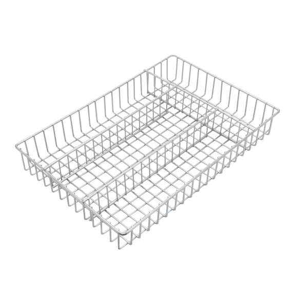 2561 - Metal Wire Chrome Plated Cutlery Tray, 4