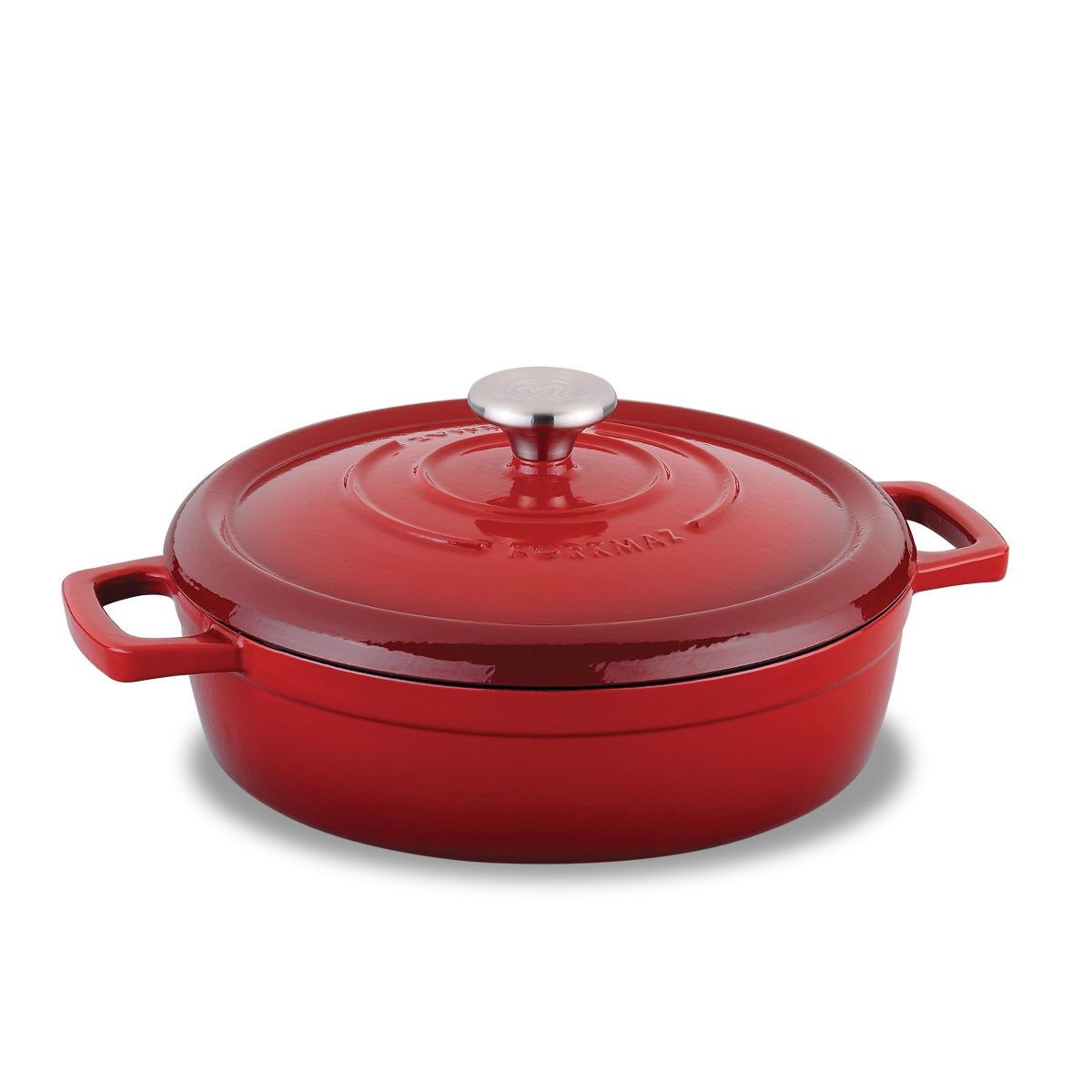 A2849-1 - Casta Grill Low Casserole 26x7 Red