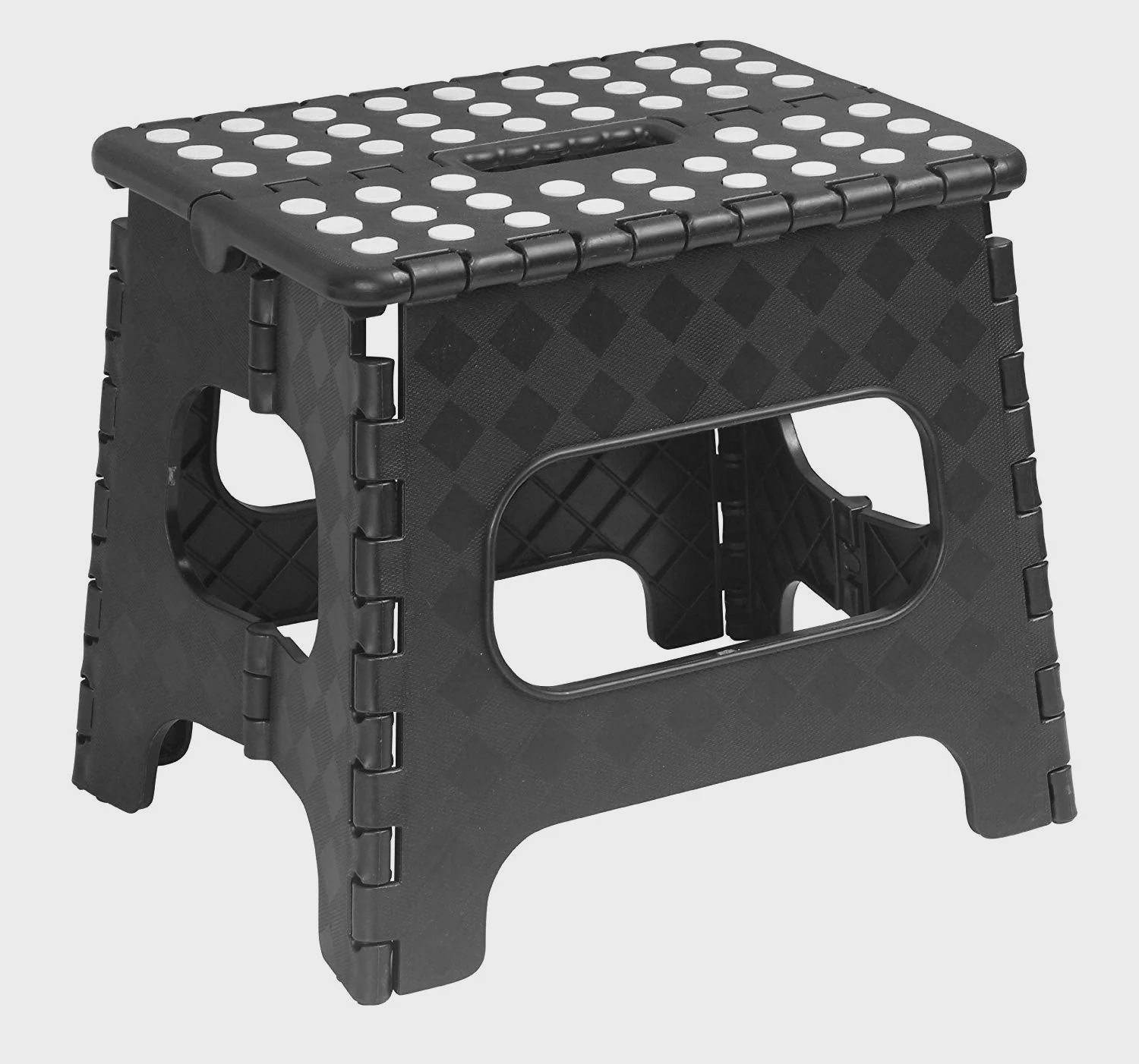 266 - 13&quot; folding step stool black