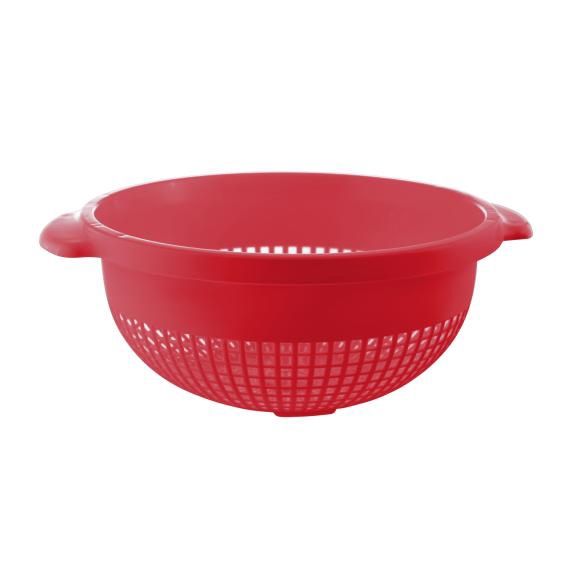 31-1128 - Plastic Round Strainer Large 14 Inch Red