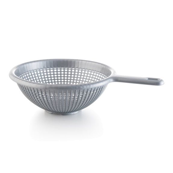 31-1129-  Plastic Strainer with Handle 8.5 inch Grey