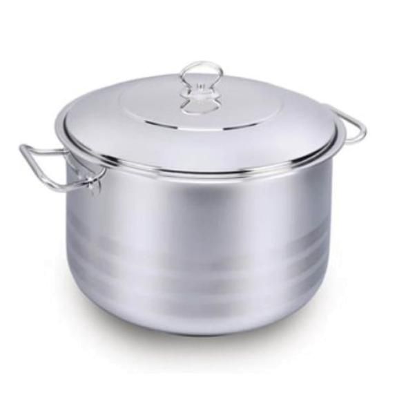 a1948 - Stockpots with lid 40x26cm 32qt.
