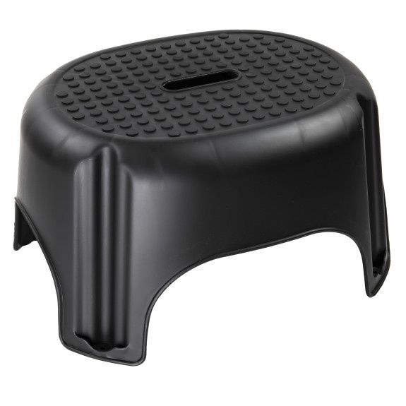 39-1232 - Plastic Step Stool Black