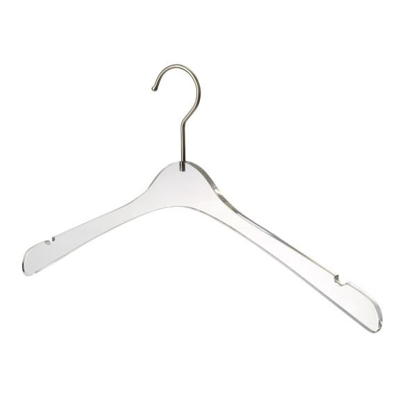 4114 - Acrylic baby hanger Silver hook