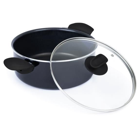 OTP5BK - High Quality Nonstick Stockpot, 4.75 black