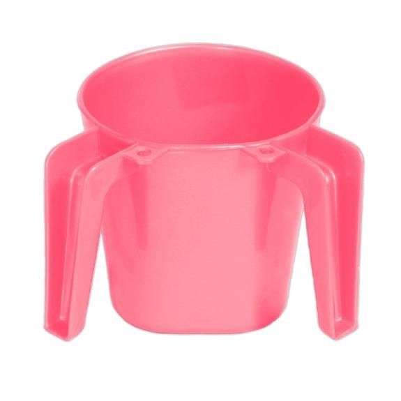 Ba156hp - Plastic Square Small Wash Cup hot pink