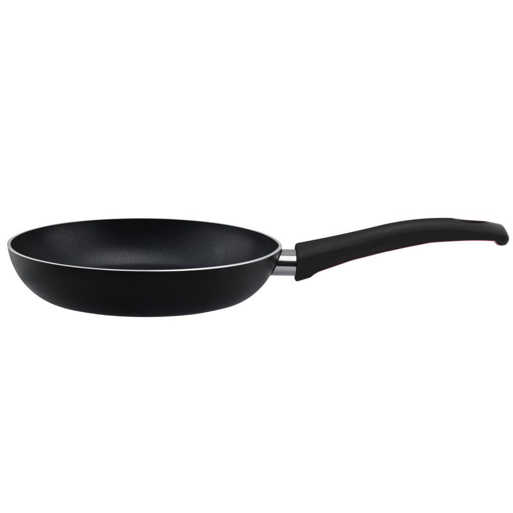 OT12BLACK - High Quality Non Stick 12.5 inch Fry Pan - black