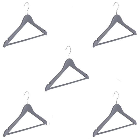 N14592 - Nakior Grey suit hangers set of 5