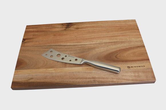 CS0345 - Acacia Board and Cheese Knife Set