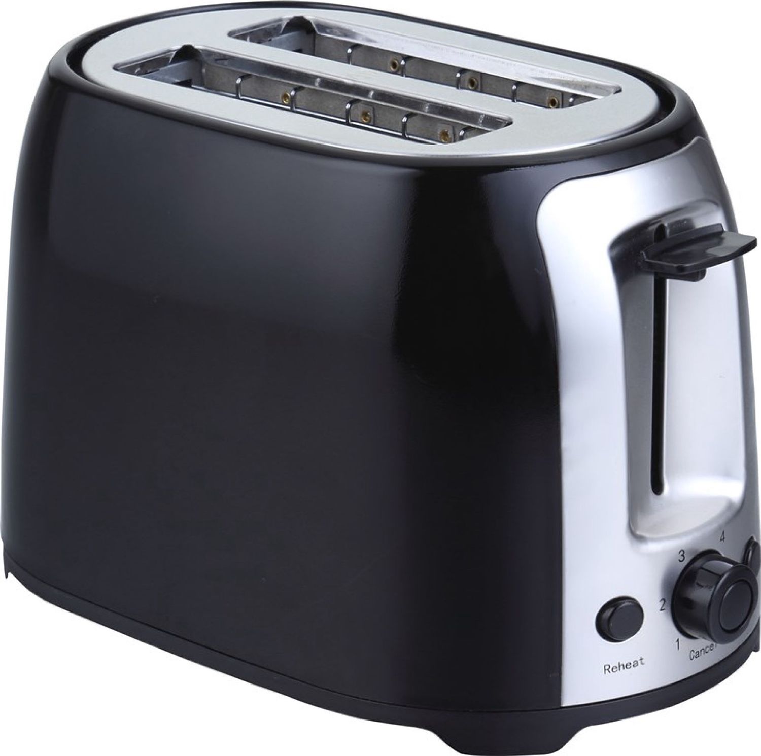 BRETS292B - 2 SLICE TOASTER BLACK &amp; S/S