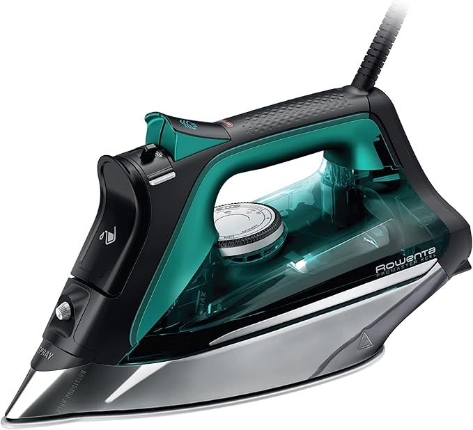 DW8360 - Rowenta, Iron, Pro Master Stainless Steel Soleplate Steam Iron for Clothes