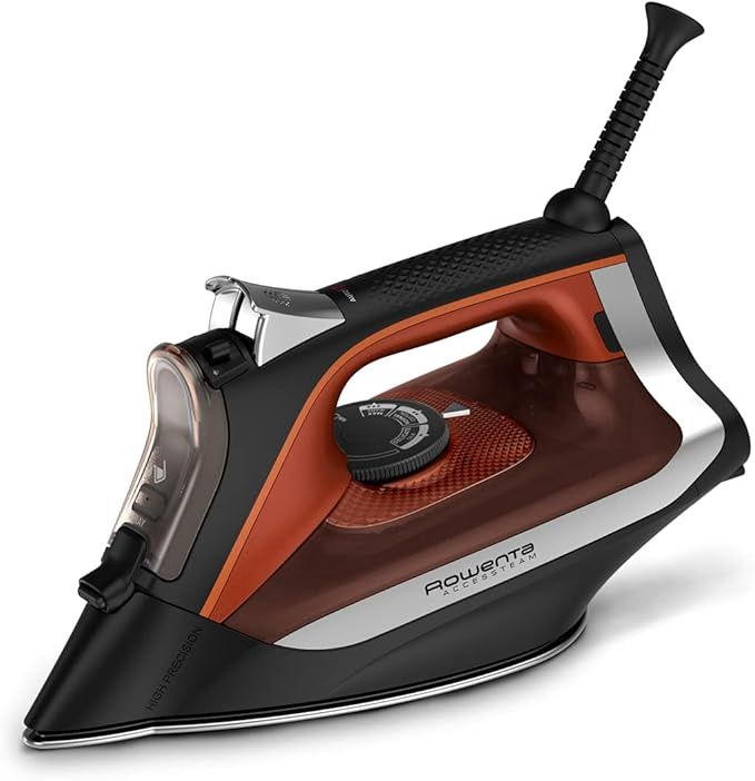 DW2360 - Rowenta Iron Steamer for Clothes, Stainless Steel Soleplate Steam Iron