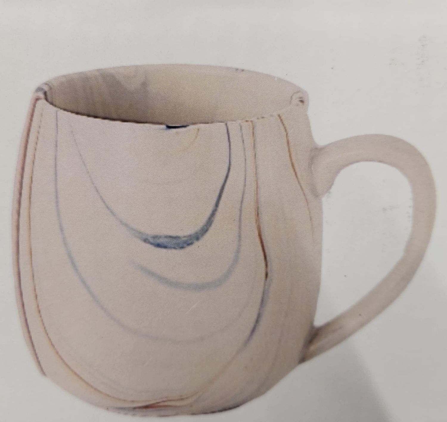 500-2 - MUGS SET/4 MARBLE MATTE