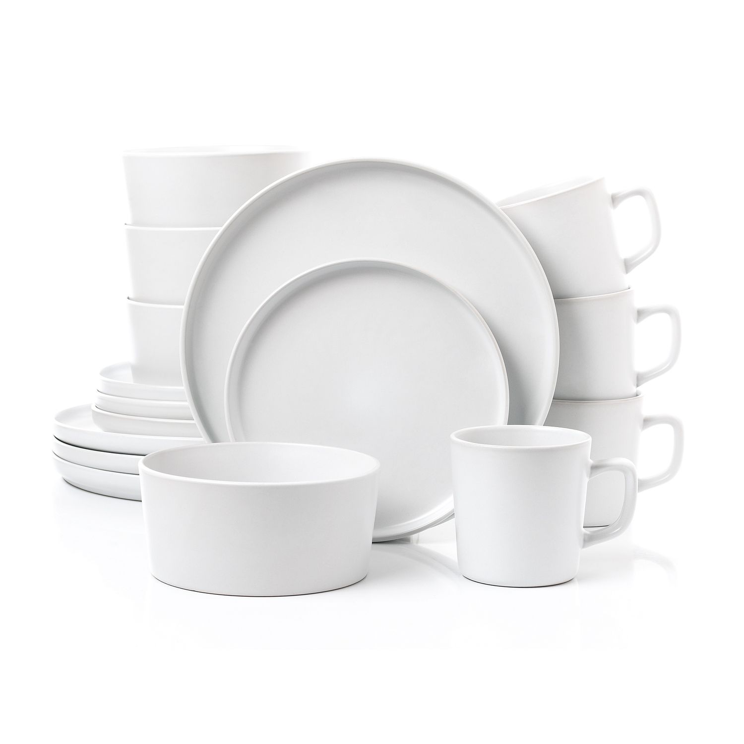 LH551 - DINNERWARE EDGE SHAPE WHITE 16