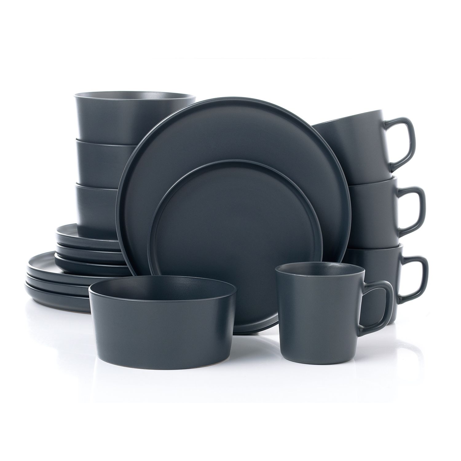 LH552 - DINNERWARE EDGE SHAPE GRAY 16