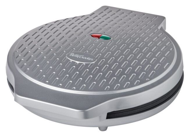 BETBC2958CSK - Betty Crocker 12&quot; Nonstick Pizza Maker Silver Kosher OK