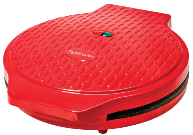 BETBC2958CRK - BETTY CROCKER 12 NONSTICK RED PIZZA MAKER KOSHER OK
