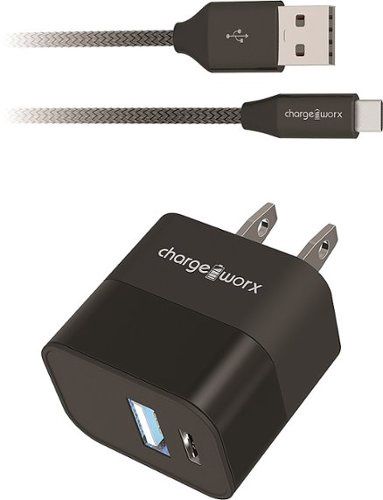 CHA-CX3210BK - Wall Charger w Type C Cable