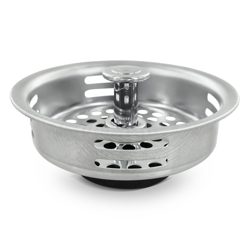 BST01 - Adjustable Post Strainer Basket, Chrome