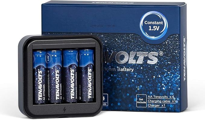 TENAALBWC - Tenavolts 1.5V AA Lithium Rechargeable Battery