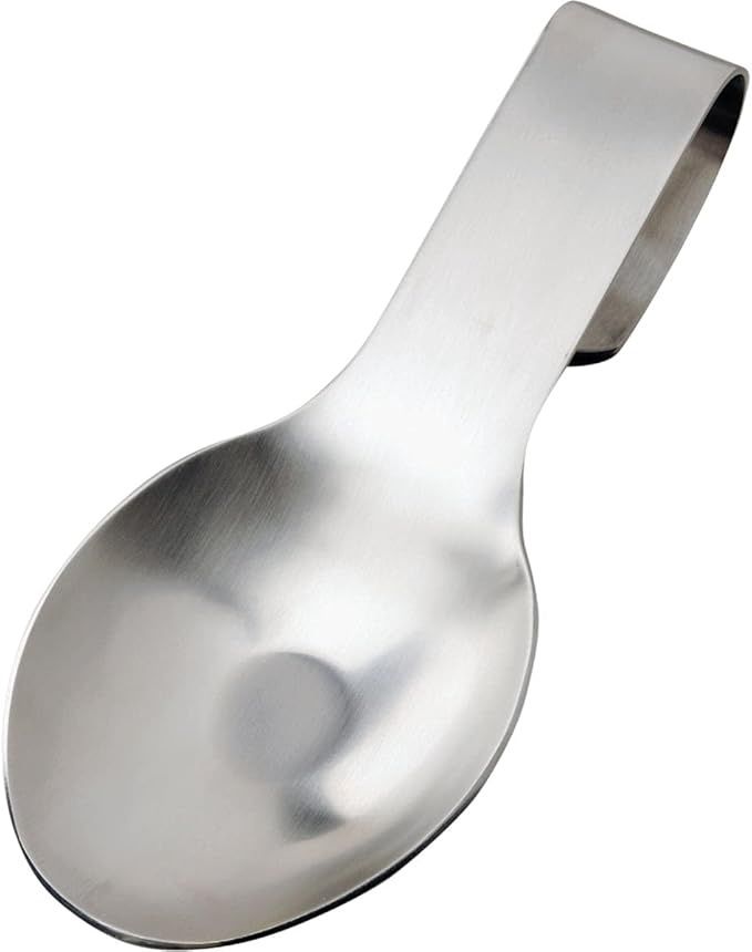 8158 - BRUSHED S/STEEL SPOON REST