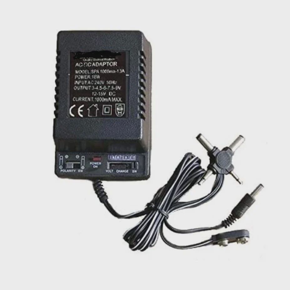 MA1000/SS105 - UNIVERSAL AC/DC ADAPTER 1000MA