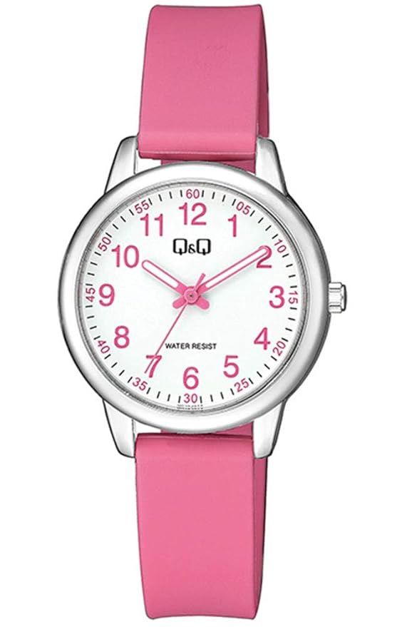QQQC15J314Y - Q&amp;Q Analog White Dial Women&#39;s Watch