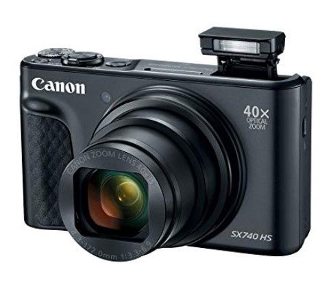 CANPSSX740BK- Canon power shot SX740 HS