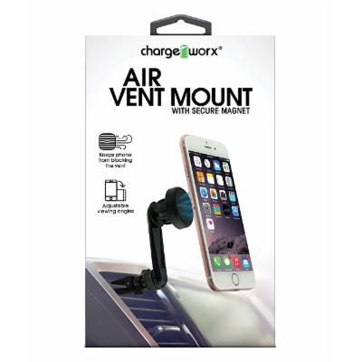 CHA-CX9965BK - Air Vent Clip Mount Magnetic Below Vent