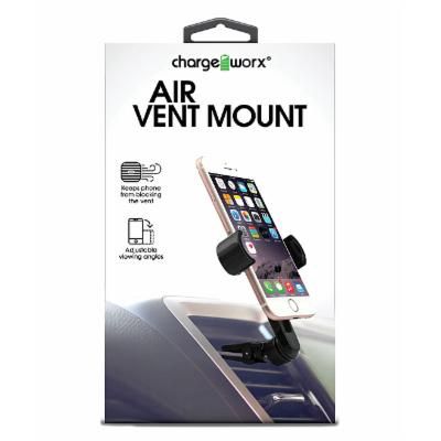CHA-CX9966BK - Air Vent Clip Mount Soft Rubber Grip