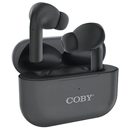 COBY-CETW517BK - Coby True Wireless Earbuds w Charging Case Black