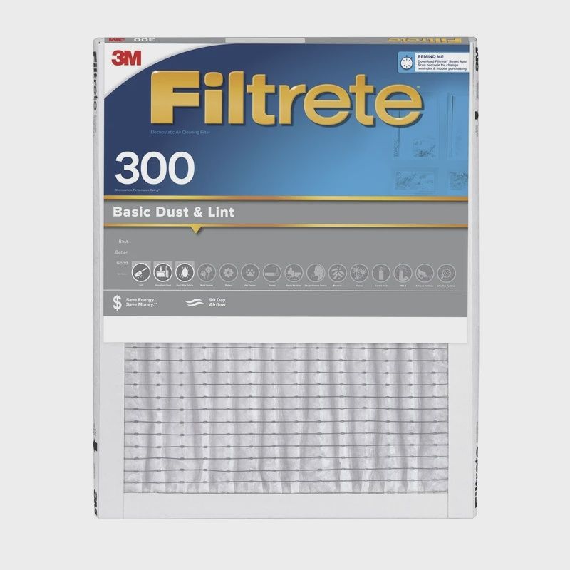 3M-302-4 - AIR COND FILTER-CENTRAL AIR 20x20x1