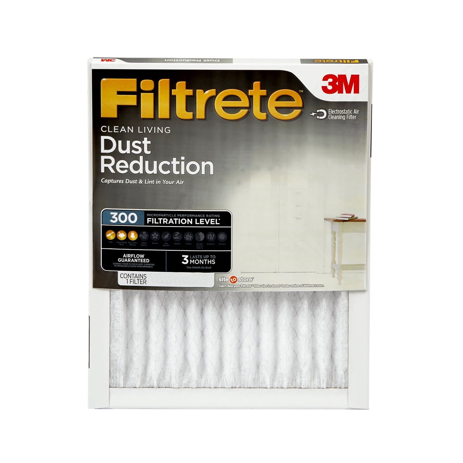 3M-324-4 - AIR COND FILTER-CENTRAL AIR 14x30x1