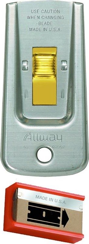 AT-GS - GLASS SCRAPER-W/5 BLADES