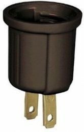 CW-738B - SOCKET ADAPTER-PIN TYPE-BROWN