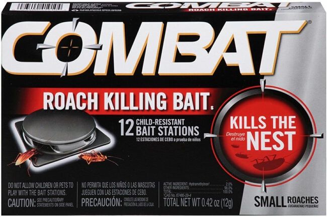 DIAL-41910 - COMBAT -ROACH KILL -BLACK 12ct SMALL ROACHES - ***03165***