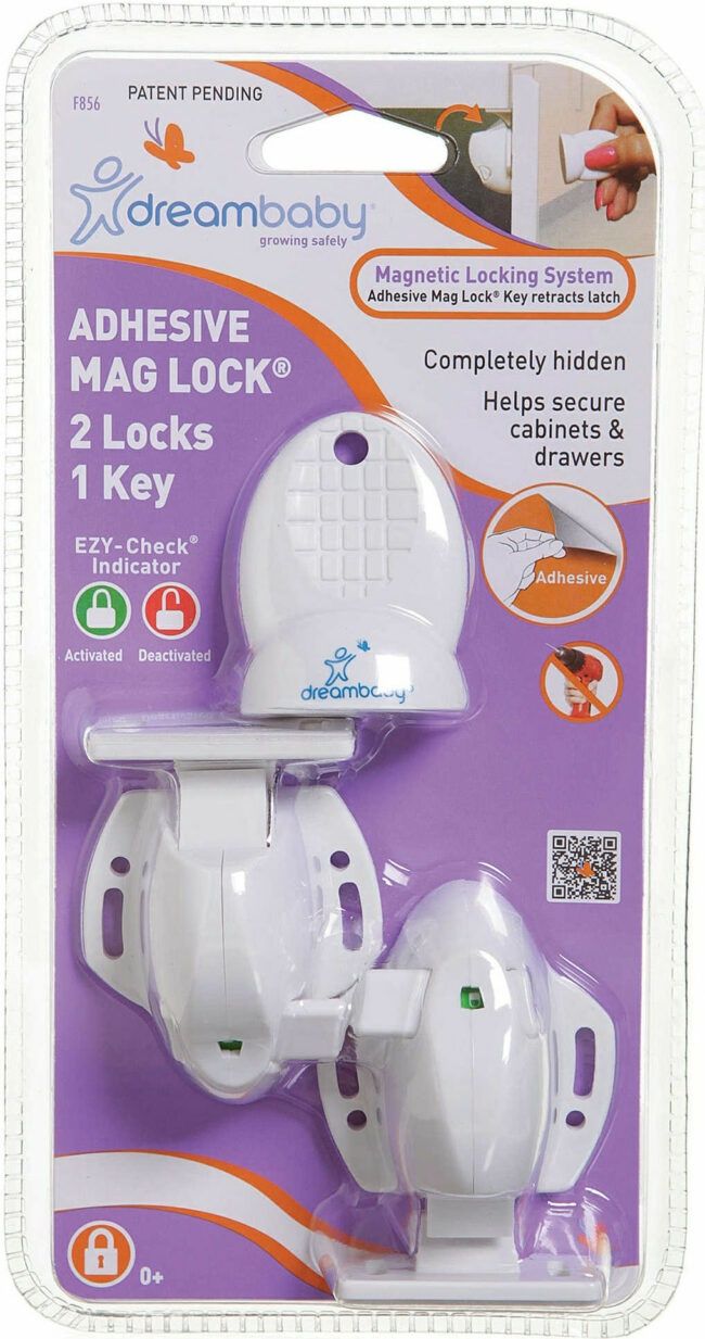 DB-L856 - DB-ADHESIVE MAG-LOCK-2 LOCKS-1 KEY